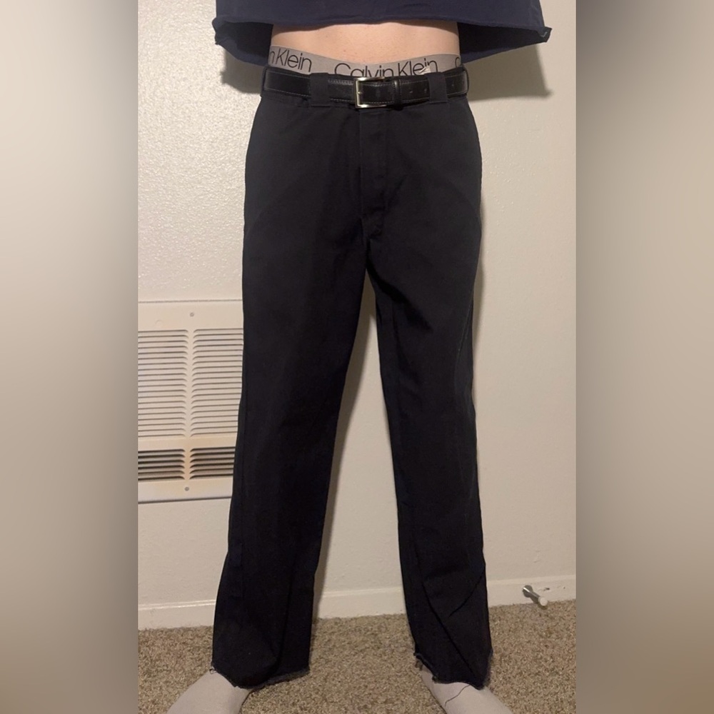 Men's Classic Dickies Black Pants